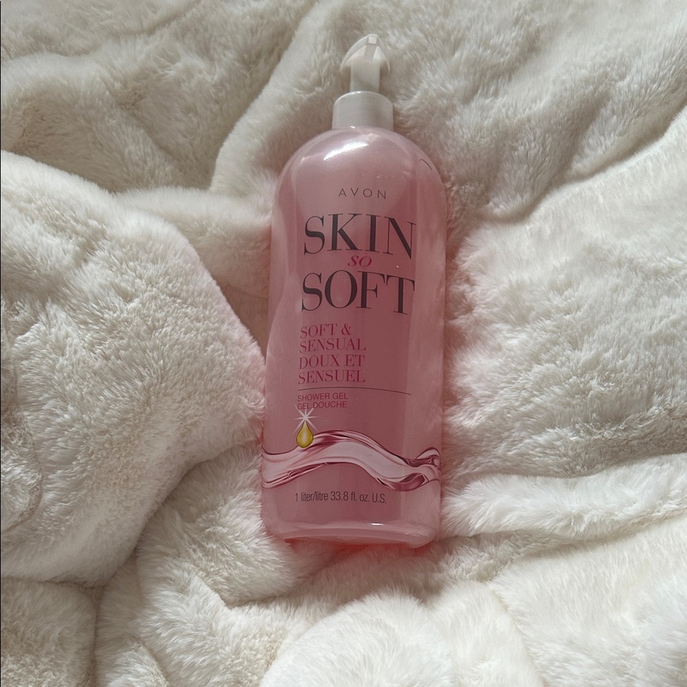 Avon Skin So Soft Pink Moisturizing Lotion
